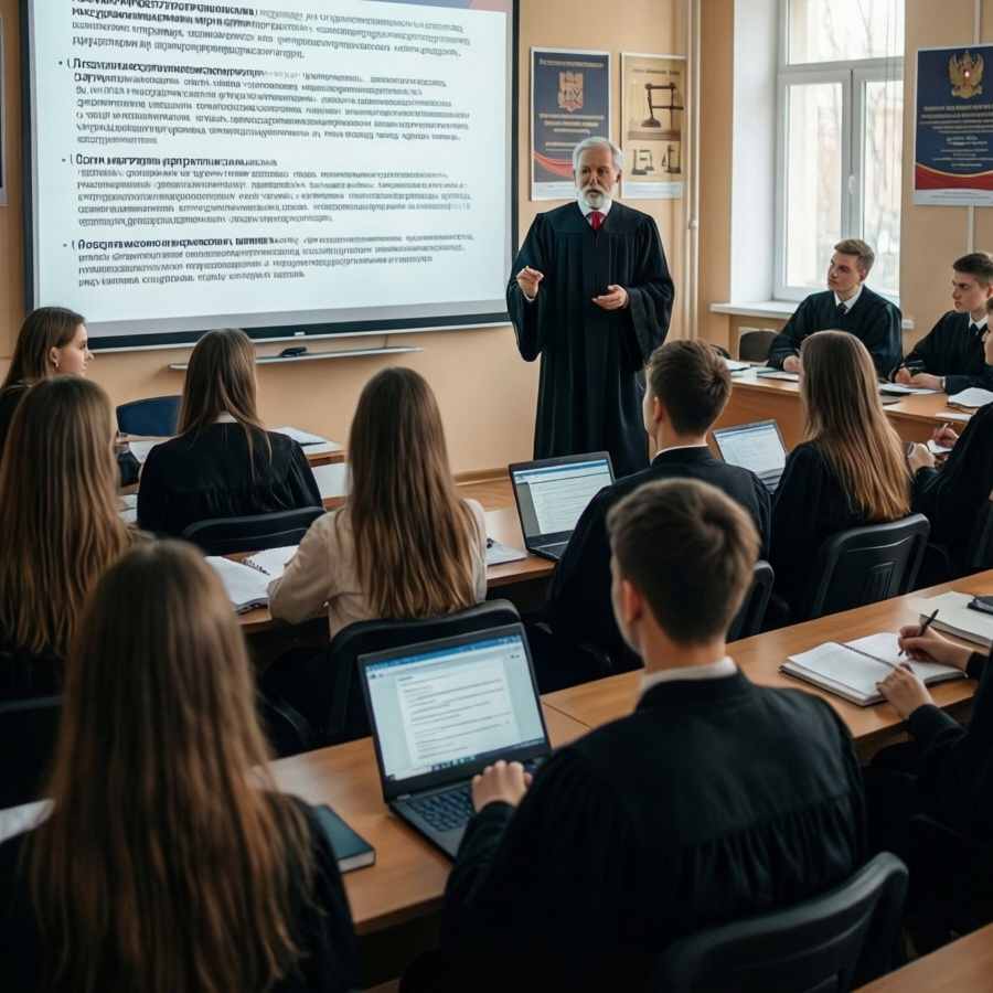 Лекция по уголовному праву в Московской Академии Предпринимательства - бакалавриат